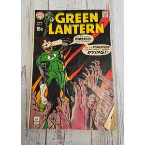 Green Lantern #71 Sept 1969 DC Comics SIlver Age Vintage Superhero Comic